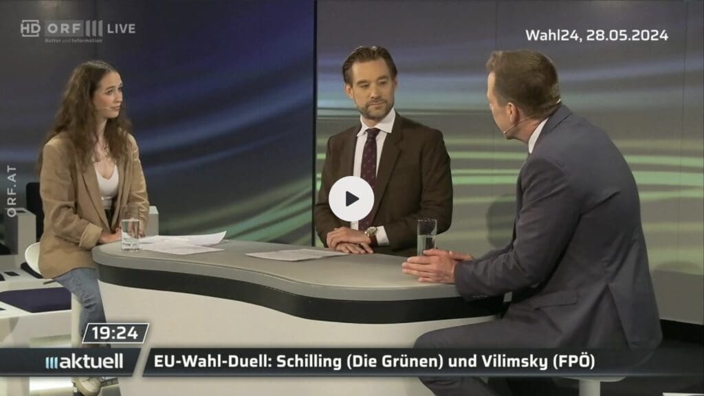 Wahl-Duell Vilimsky Schilling ORF III