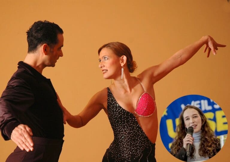 Tanzpaar und Lena Schilling — Die Grünen / Wikimedia CC0 1.0 Deed / habanera / pixabay.com