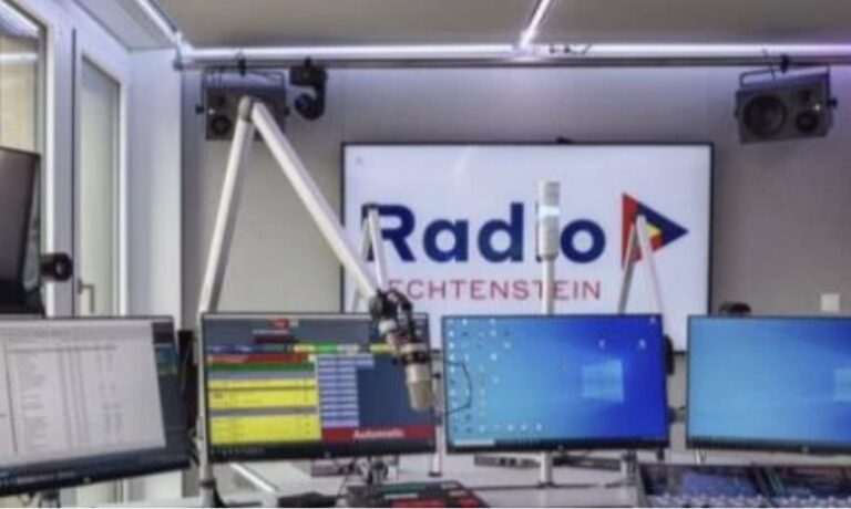 Radio Liechtenstein — Screenshot / Homepage Radio Liechtenstein