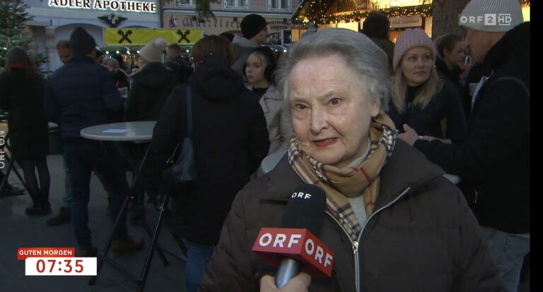 Wahlumfrage des ORF — Screenshot / ORF ON