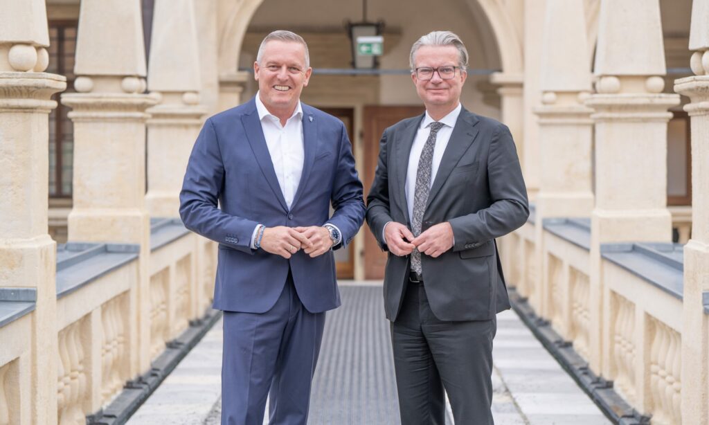 Mario Kunasek und Christopher Drexler