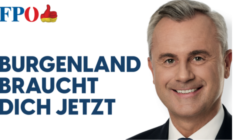 Hofer: Zeit für einen Neuanfang  — FPOE Burgenland