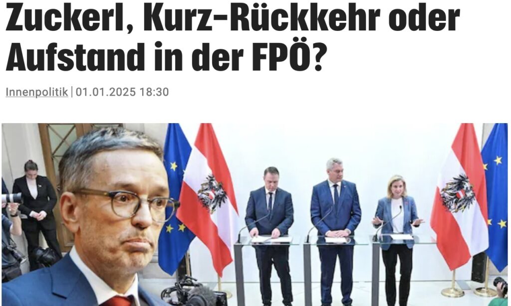 Screenshot Kronen Zeitung