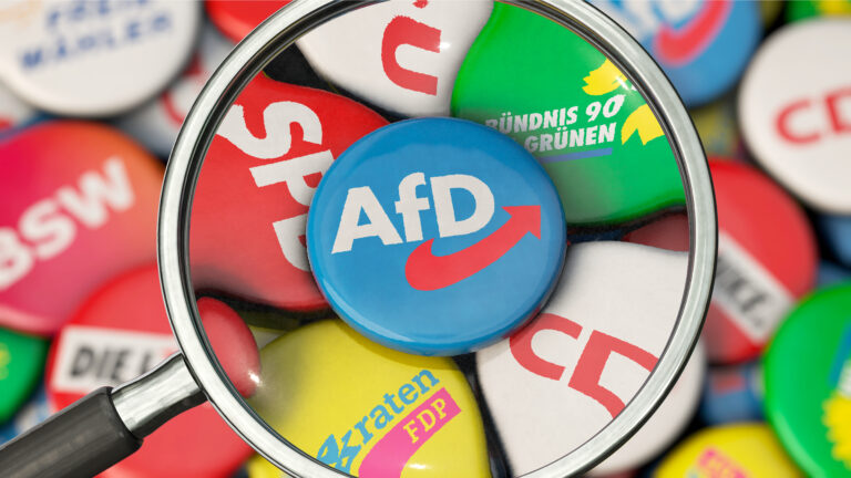 23 Prozent: AfD stellt Rekordwert von 2023 ein — Pictograph / depositphotos.com