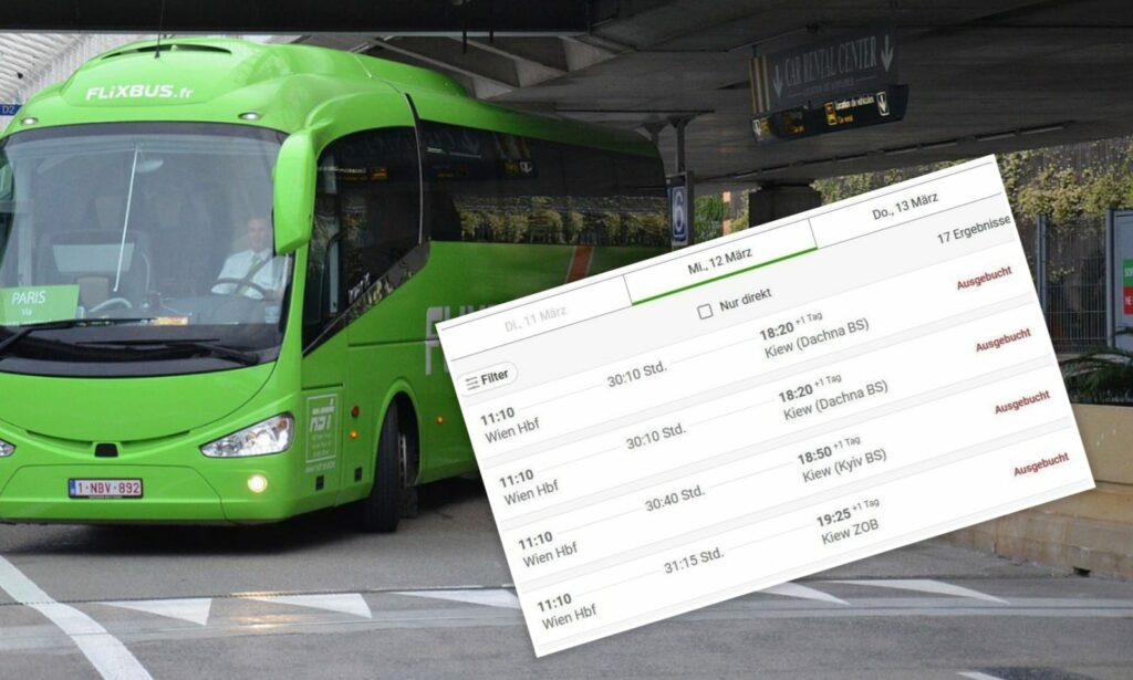 Flix-Bus ausgebucht
