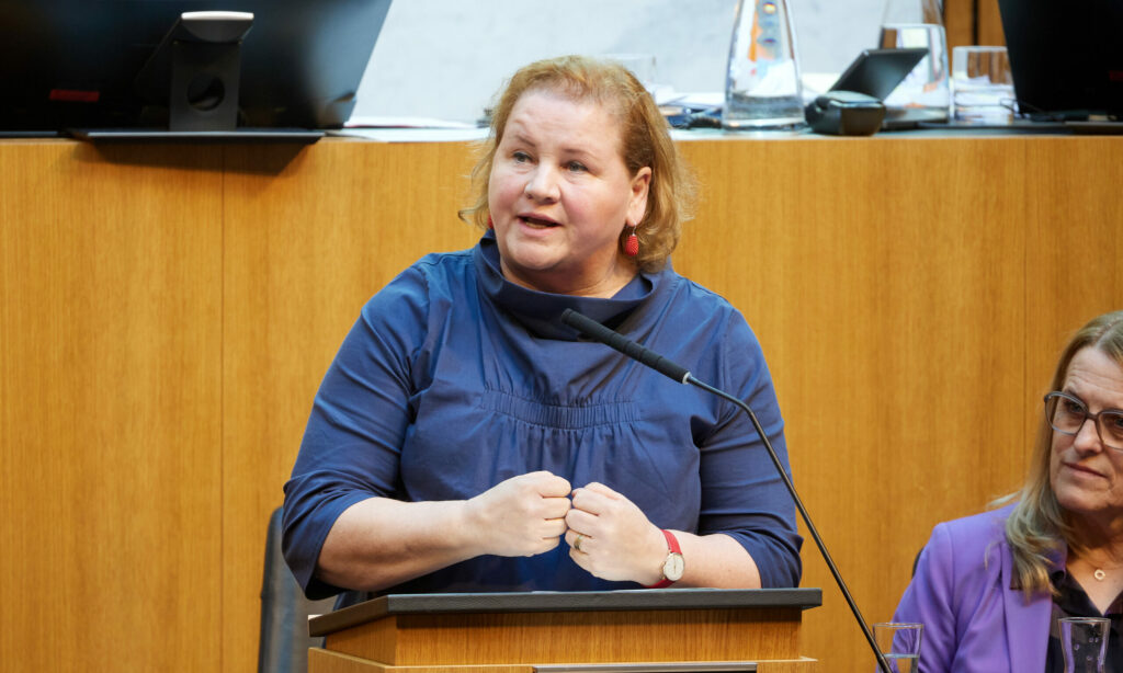 SPÖ-Sozialministerin Korinna Schumann