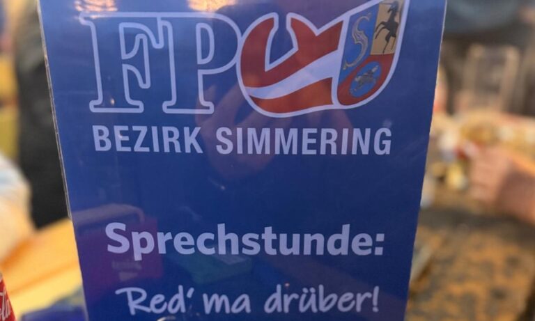 Sprechstunde-Taferl — unzensuriert