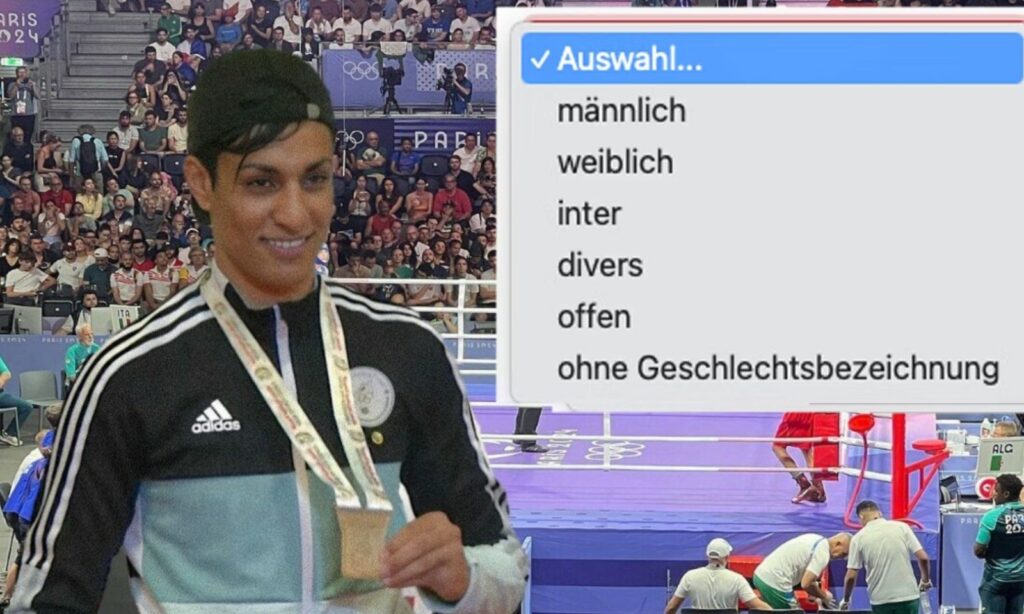 Boxerin und Geschlechterauswahl