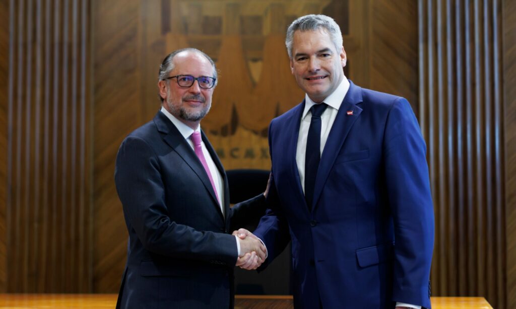 Alexander Schallenberg und Karl Nehammer