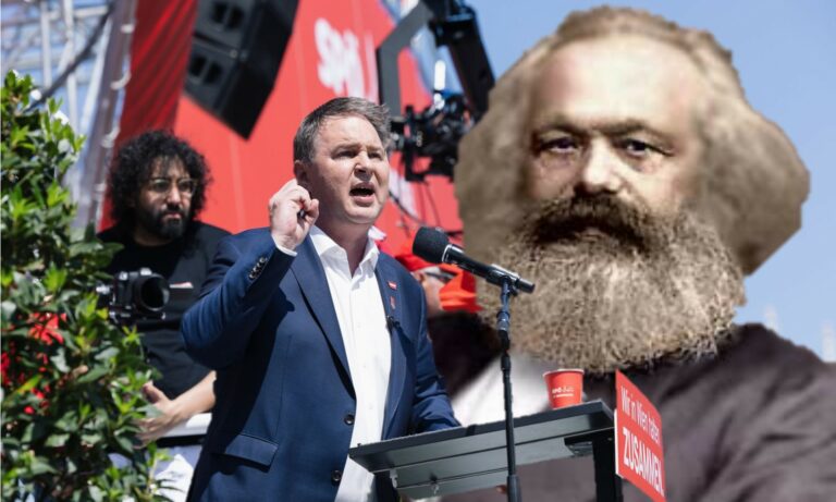 Babler, Marx — © SPÖ/Schmiedbauer / Wikimedia