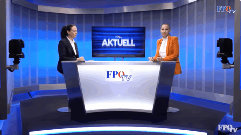 Banken als helfende Hände gegen Regierungskritiker — Screenshot FPÖ TV / YouTube