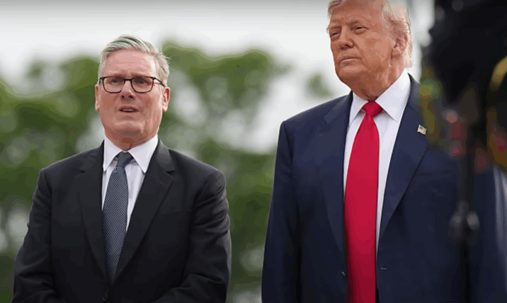 Keir Starmer und Donald Trump