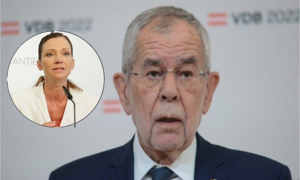 Susanne Fürst und Van der Bellen