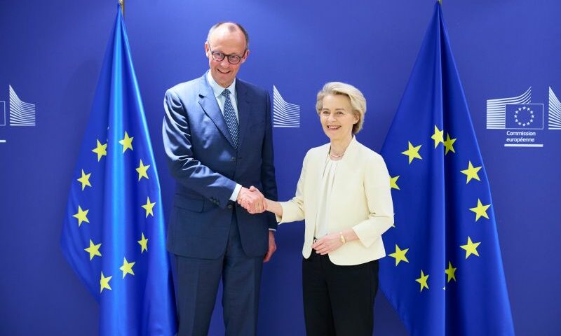 Friedrich Merz, Ursula von der Leyen