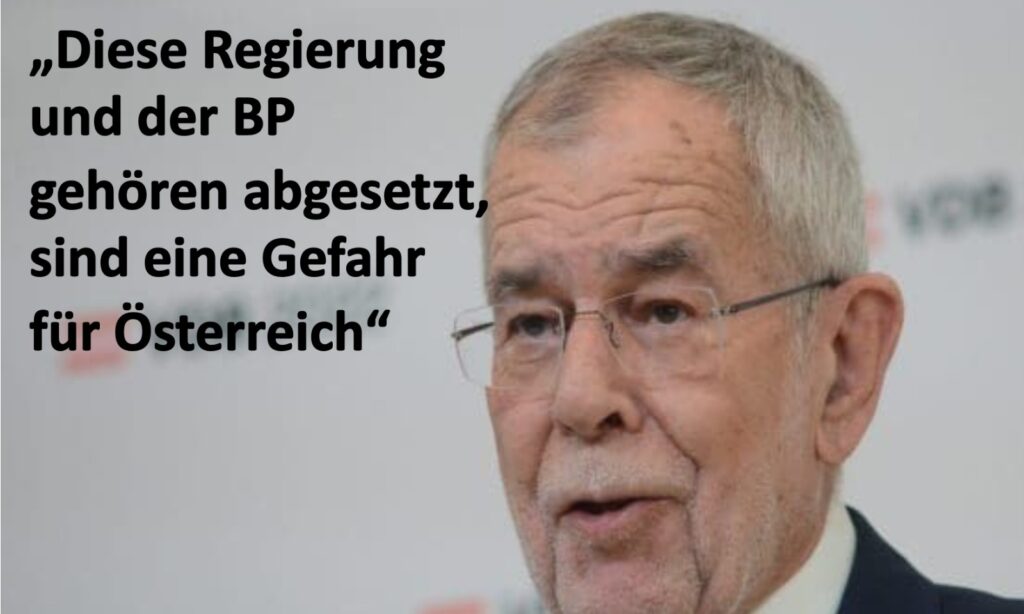 Van der Bellen und Zitat