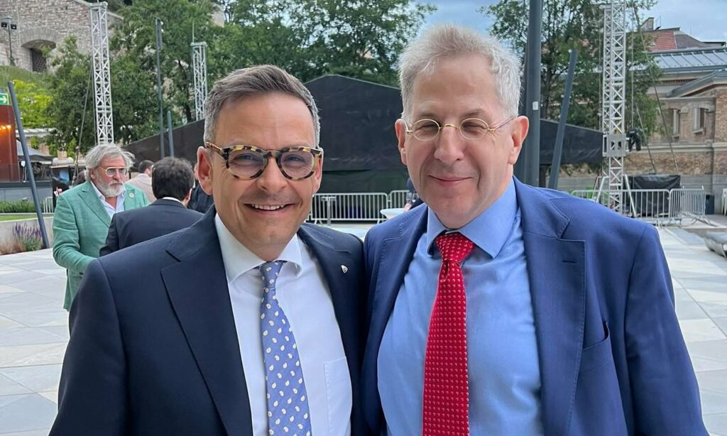 Gerald Grosz und Hans-Georg Maaßen