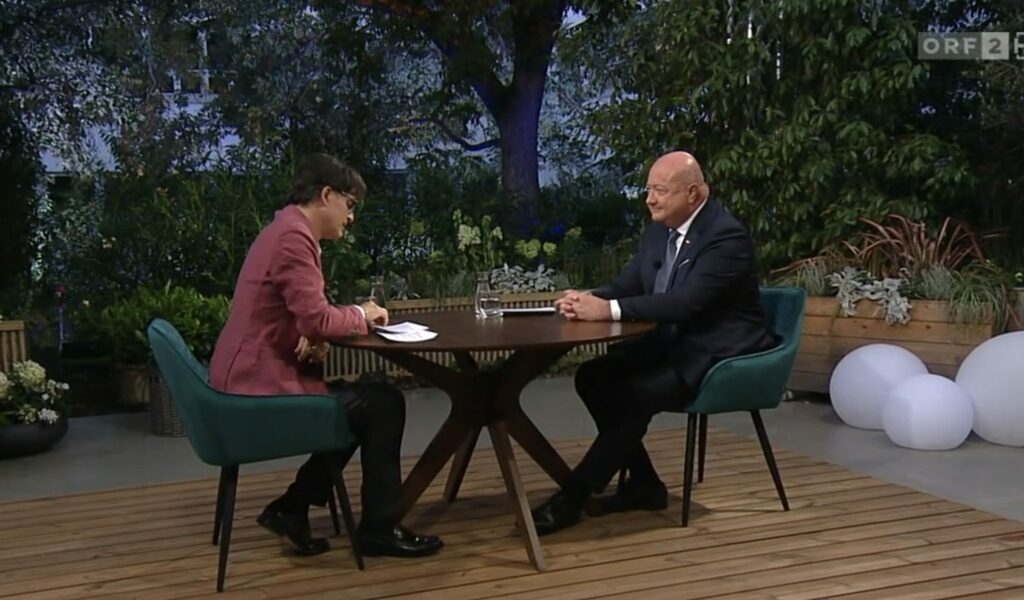 ORF Sommergespräch mit Stocker 2025