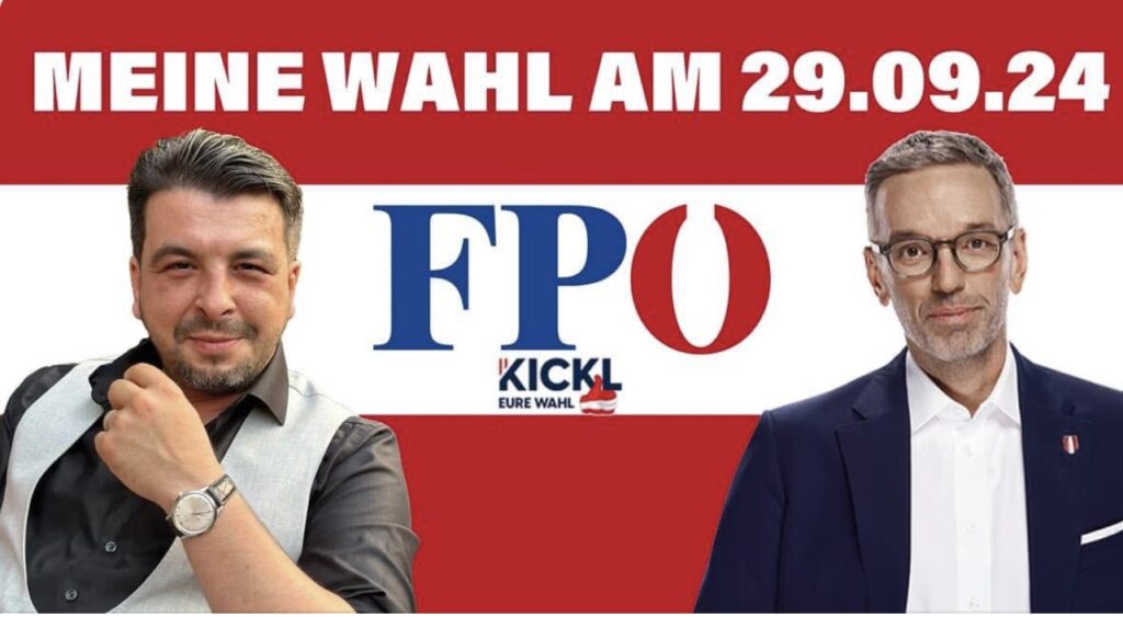 Memo Özay und Herbert Kickl