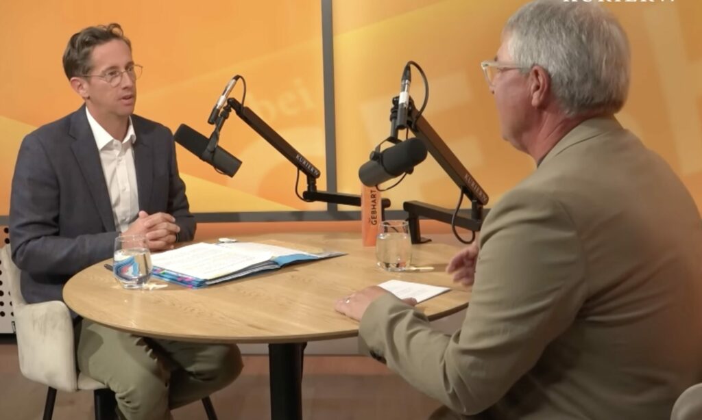 Reinhard Teufel und Martin Gebhart