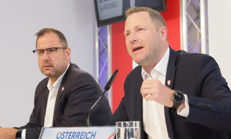 Christian Hafenecker und Michael Schnedlitz