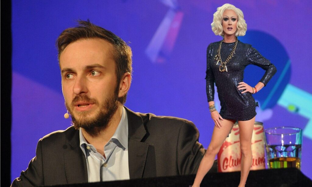 Böhmermann und Dragqueen