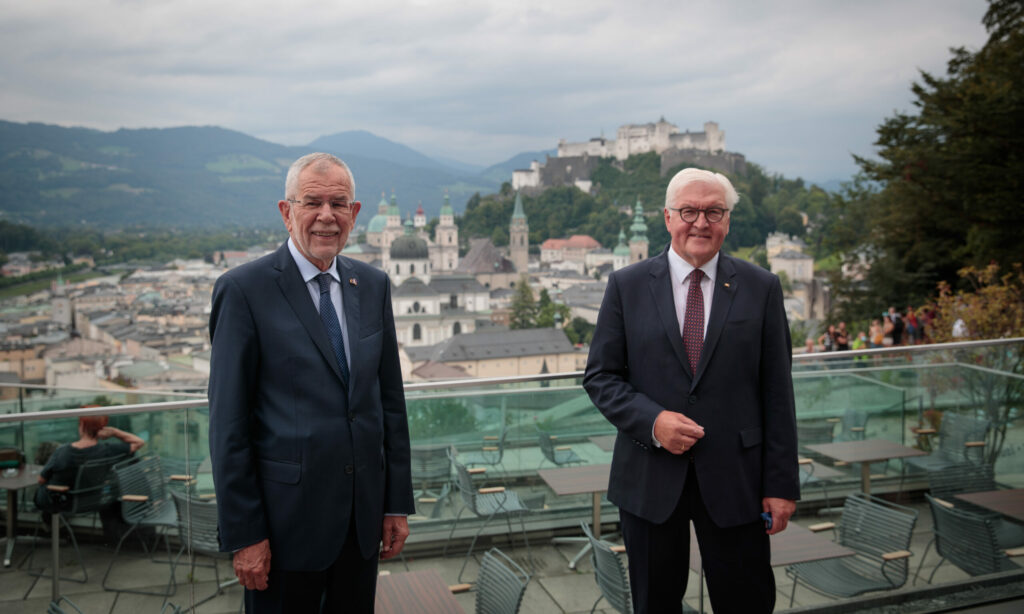 Van der Bellen und Frank Walter Steinmeier