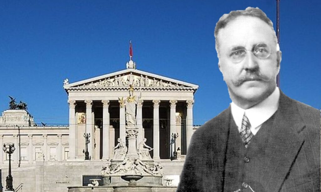 Franz Dinghofer und Parlament