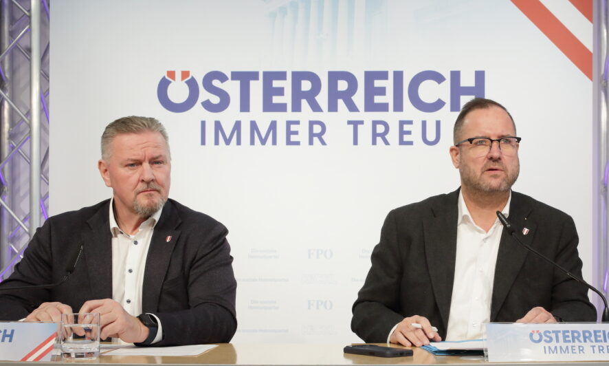 Roman Haider und Christian Hafenecker