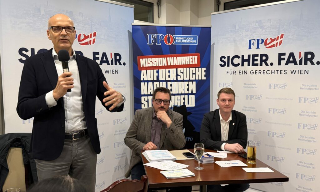 Harald Stefan, Christoph Steiner und Harald Thau