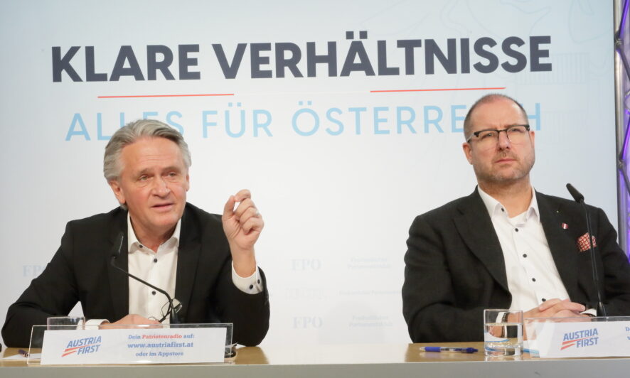Peter Westenthaler und Christian Hafenecker