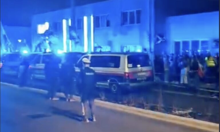 Iran-Demo in Floridsdorf