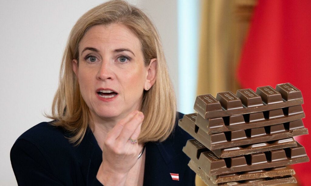 Meinl-Reisinger und Schokolade