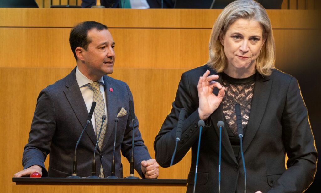 Gerald Loacker und Beate Meinl-Reisinger