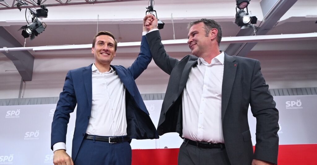 Sven Hergovich und Andreas Babler