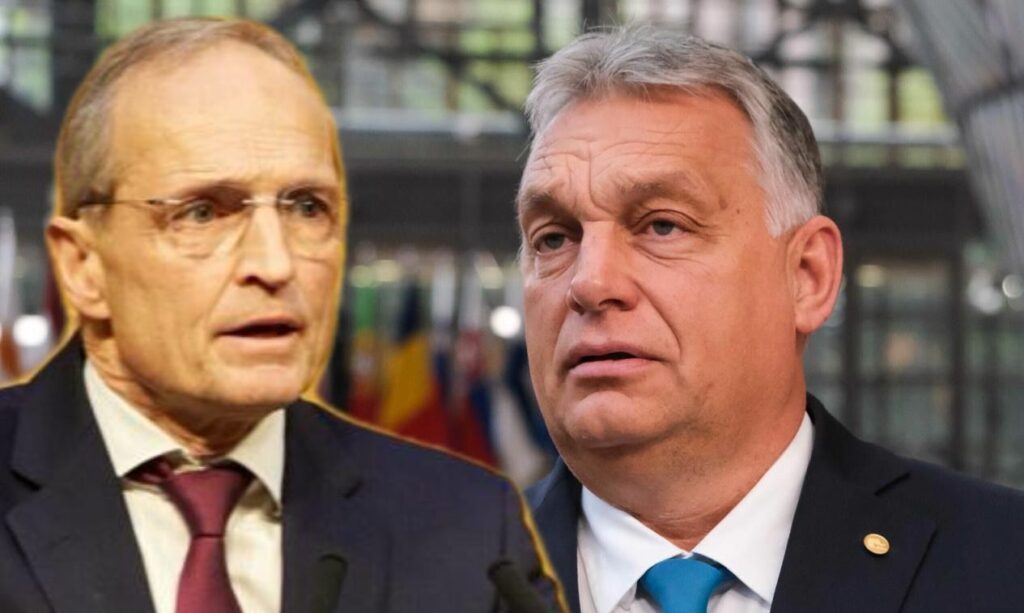 Wolfgang Gerstl und Viktor Orbán