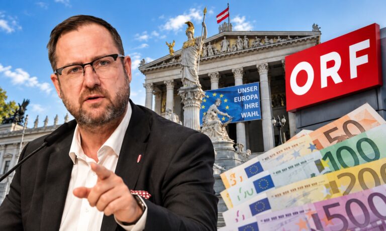 ÖVP ließ FPÖ-Antrag gegen ORF-Beitrag vertagen — Ank Kumar / wikimediacommons.org (CC BY-SA 4.0) / FPÖ / unzensuriert
