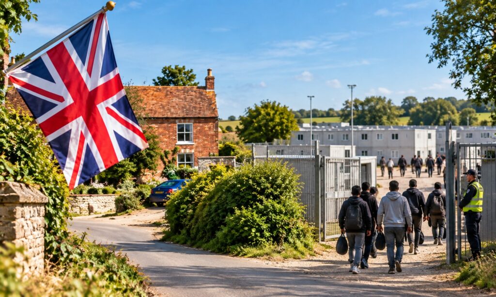 285 von 312 Bürgern von Piddington wollen weg von Großbritannien, um die eigene Kultur zu schützen.